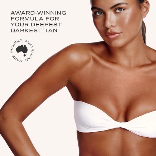 Mousse autobronceador oscuro de aspecto natural Loving Tan Platinum con DHA 4
