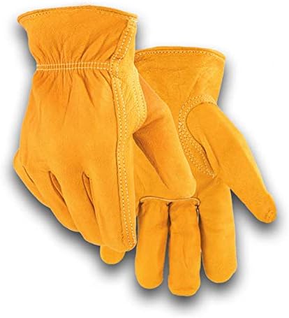 Driving Gloves Men- 807 - Leather Work Gloves for men Yard Gloves, Gardening Gloves, Work Gloves Women Guantes