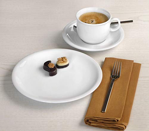 Seltmann Weiden servicio de café 18 piezas | Set para 6 personas | Serie Compact blanco | servicio incluye cada 6 plato… - Imagen 4