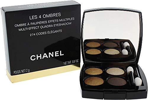 Les Quatres Ombres De Chanel Eye Colour Collection by Chanel Multi Effect Quadra Eyeshadow 274 Codes Elegants
