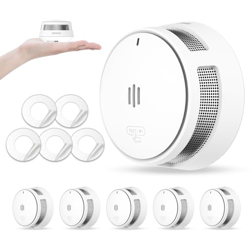 Rauchmelder, 10 Jahre Batterie, Rauchmelder für Zuhause,...