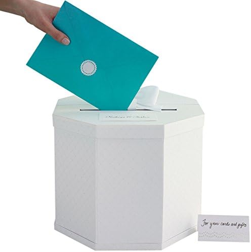 Martha Stewart Gift Card Box, White Eyelet