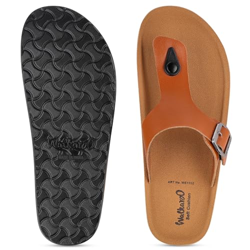 Image of WALKAROO Men's Fashion Sandal with Cushion Insole and Lightweight - WE1332