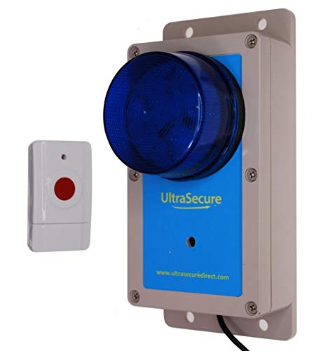 Wireless Shop Panic Alarm, 40 Decibel Buzzer, Up to 19 Panic buttons can be added