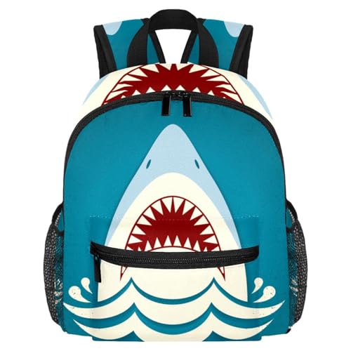 Sac à dos léger Shark Jaws parfait pour vos excursions et voyages décontractés