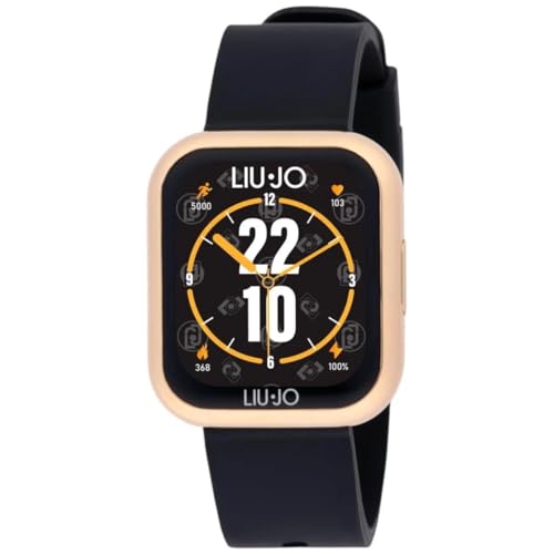 Liu Jo Orologio Unisex Smartwatch Voice Mini Rose Cinturino Nero