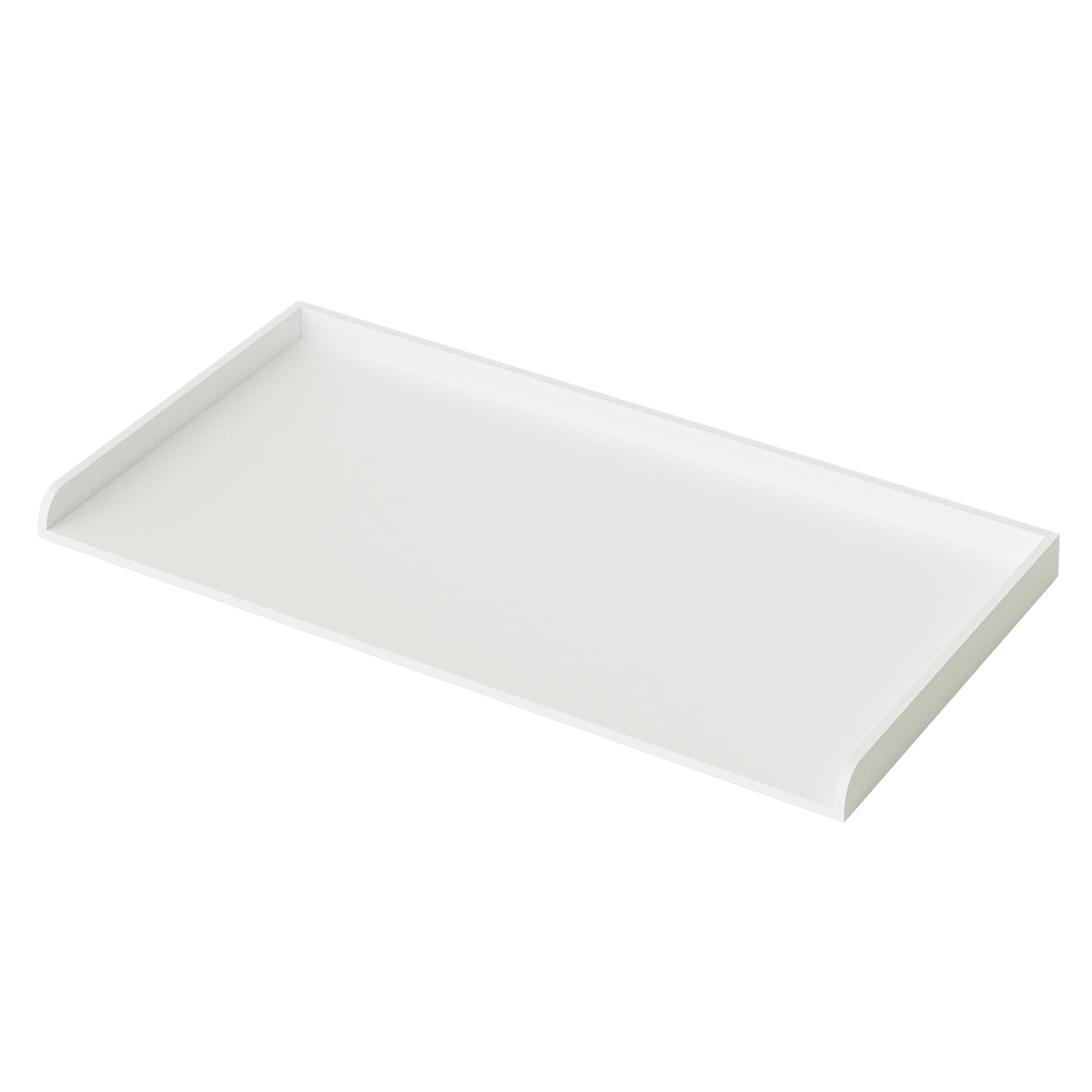 Encimera de Lavadora y Secadora, 137 x 70 cm, Lavandería Encimera de Madera para Lavadora y Secadora con Almohadillas Antideslizantes, Blanco