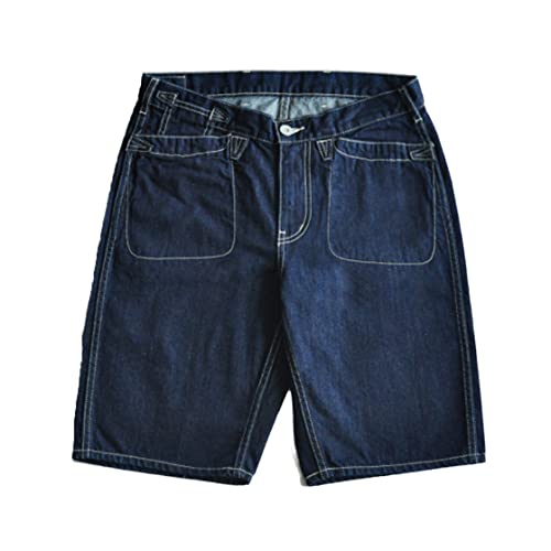 Short d'été en denim lavé idéal pour les vacances et balades