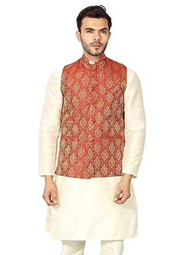 Image of Men's Kurta Pyjama with Nehru /Modi Jacket