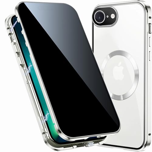 Coque de confidentialité complète à 360 degrés premium pour iPhone 16e