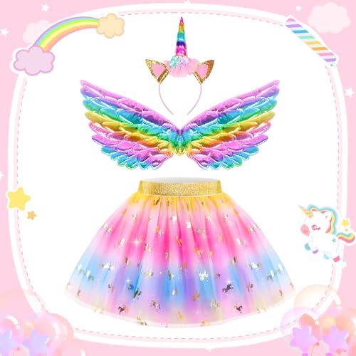 image for Teuevayl Kids Princess Dress Up Clothes for Little Girls, Toddler Dres