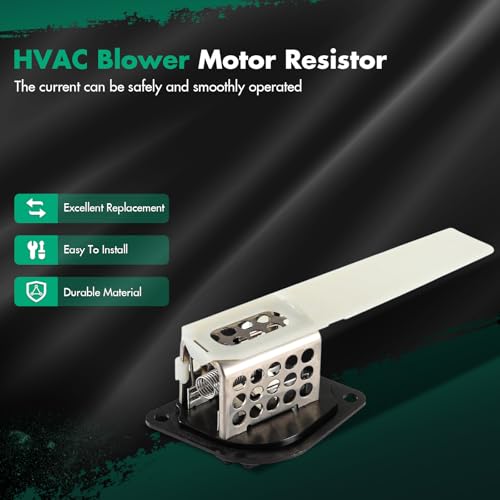 Image of SCITOO Air HVAC Blower Motor Resistor for 1997-1998 for Dodge B1500,for B2500, B3500,1998-2003 for Dodge Ram 1500 Van,for Ram 2500 Van,1997-2003 for Ram 3500 Van,RU103,4885346AA,4885456AA,4885456AB