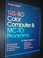 TRS-80 Color Computer & MC-10 Programs B000CCOMXW Book Cover