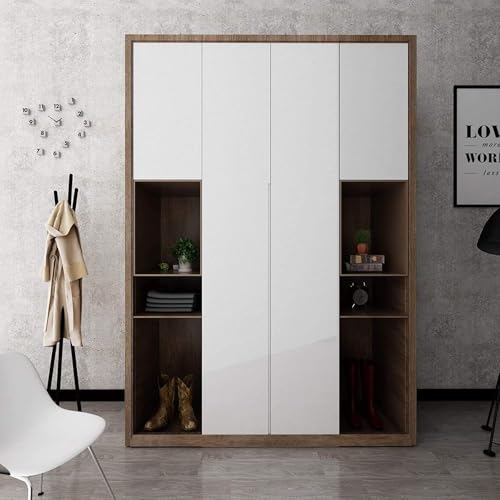 Image of WISDOM White Glossy Vinyl Wallpaper Self Adhesive Removable Waterproof Countertop Paper White Contact Paper for Cabinet Countertop Furniture Kitchen (15 x 60 inch, Vinyl Glossy Wallpaper)