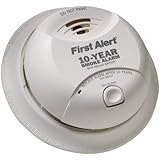 First Alert 0827-SA340CN Sealed Ionization Smoke Alarm with 10-Year Lithium Battery