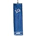 Team Golf NFL Detroit Lions Embroidered Golf Towel, Checkered Scrubber Design, Embroidered Logo