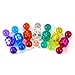 Produktbild 40pcs sortiert Acryl Push-Pins Transparent Büro Magnete Pins Multifunktional Magnete Bunter Whiteboard-Stifte-Halter (Rot, Gelb, Grün, Blau und Weiß)
