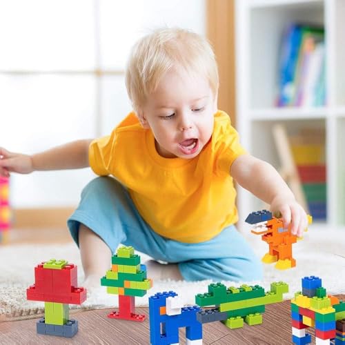 Image of SKY LINE OCEAN Building Blocks Set - 1100 Pieces, Random Colors & Shapes, STEM Toys for Kids 6+ Years | Compatible Bricks, Educational Gift for Boys & Girls | 6 Months Structural Warranty