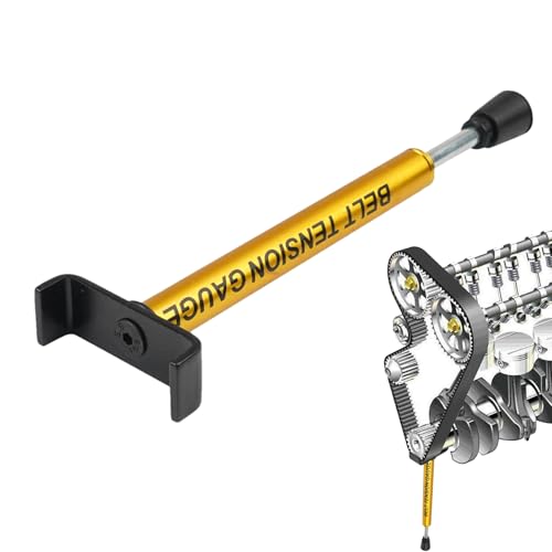 Motorrad Keilriemen Spannungsmessgerät | Metall Spannungsprüfer für Keilriemen Ersatz und Einstellung | Einstellbares Kraftrad Reparatur Zubehör Für Fahrer