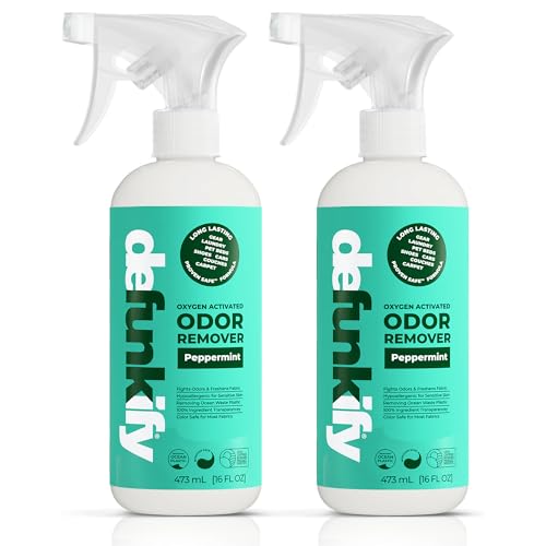 16oz Peppermint Odor Eliminator w/Ionic Silver, 2-Pack