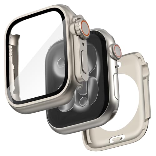 Coque Apple Watch 10 46mm protection intégrale antichoc boîtier étanche 2 en 1 écran verre