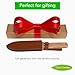 Classic Hori Hori Garden Knife with Extra Sharp Blade, Thickest Leather Sheath - in Gift Box