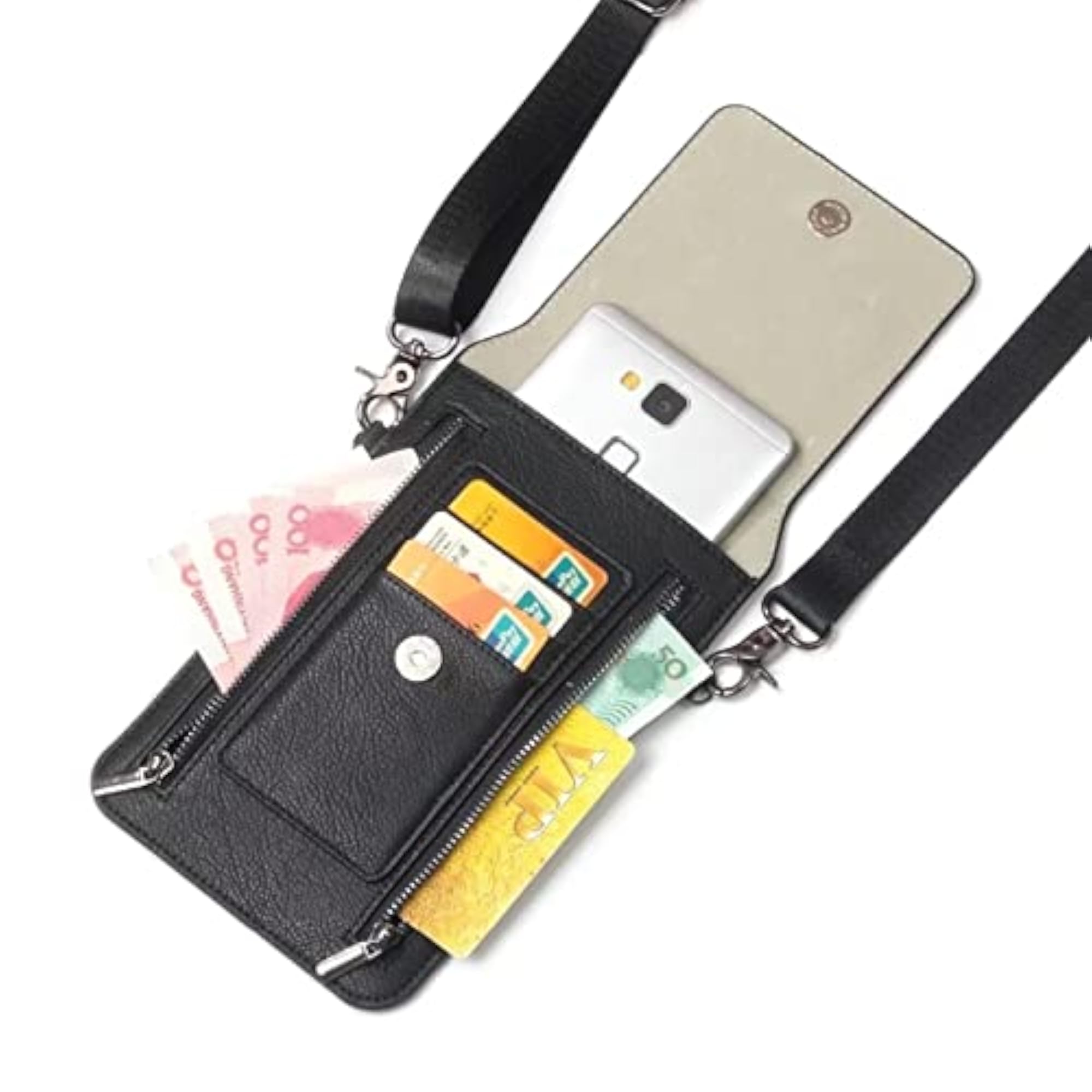 Universal Neck Wallet Shoulder Bag for Cards