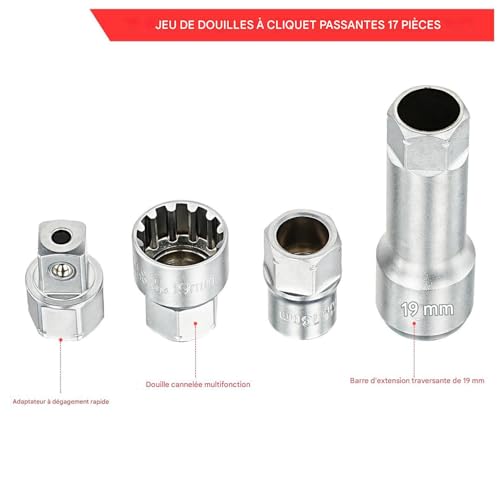 Trousse d'outils mécaniques de précision, kit de réparation compact pour auto - 5