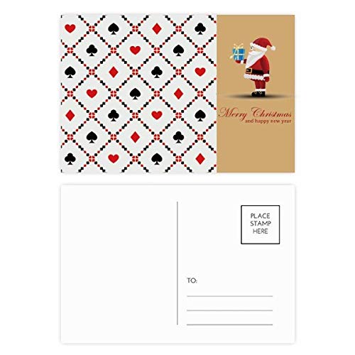 Cartes postales à jouer Père Noël pour raviver la magie des vœux