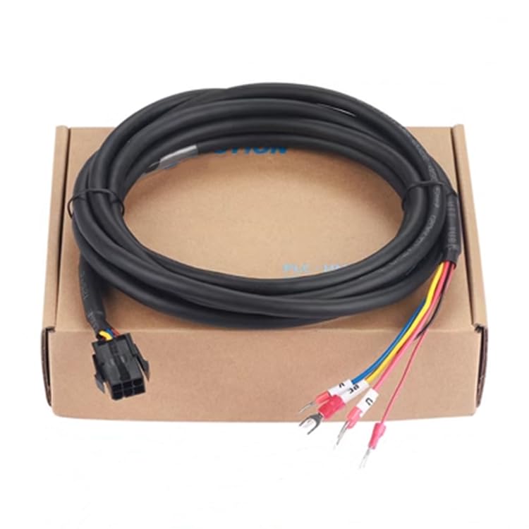 Applicable ASD-ABPW0103 Servo Motor Cable Small Power A2 Motor Cable 750W Inside with Brake Motor Cable: 10 Meters