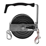 Rollo de cuerda de buceo, 88 metros, resistente, ajustable, cuerda de nailon para uso pesado, bobina de buceo, adecuado para snorkel, pesca submarina, barco, al aire libre, bajo el agua, para mujeres