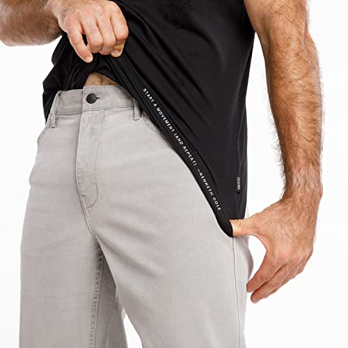 Kenneth Cole Men's Short Sleeve Organic Cotton/Spandex Crew4