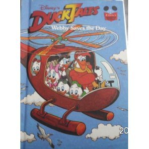 Hardcover Duck Tales - Webby Saves the Day Book