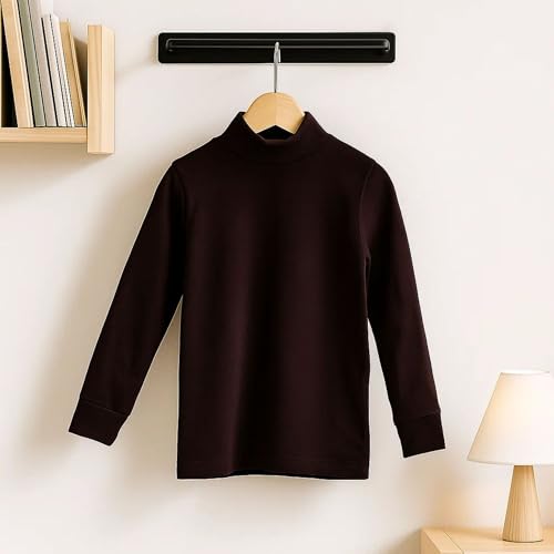 BABIDU Punt NOU-Camiseta SEMICISNE NIÑOS Hombre Color: Marron Talla, Chocolate, 6 años