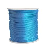 MOMPLUS 1.5mm Bracelet String Cord Polyester Beading String Beading Braided Thread String for Braidi
