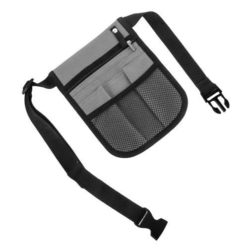 ORFOFE 多機能ナースウエストポーチ 調節可能 医療用ユーティリティベルト オックスフォード製 耐久性 看護師 介護 ペットグルーミン