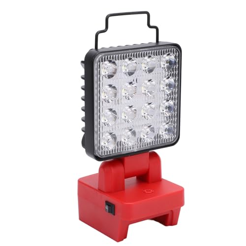 Luz de trabajo LED portátil e impermeable con 4 modos y rotación ajustable 5