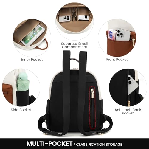 Image of LOVEVOOK Backpack for Women Light Weight Waterproof Backpack Purses Daily Backpack | Light Weight