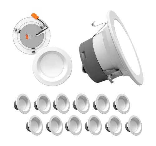 Image of DLR4(v6) 4-inch White Selectable Recessed LED Downlight (12 Pack)