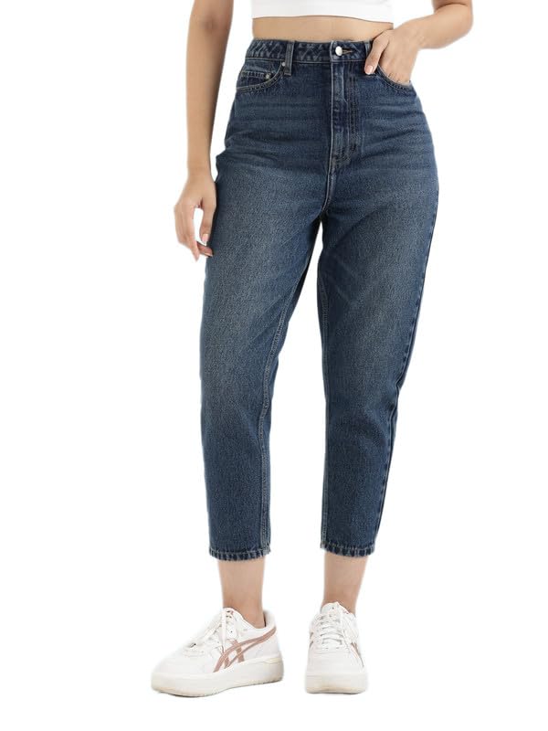 go colors Soft Cotton Mom Jeans for Women| Breathable, Mid Rise-picture-40