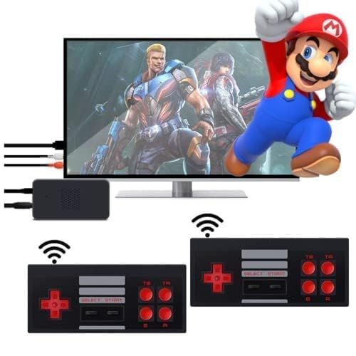 Sadhwanis Video Games for Kids , Video Game Set for Tv Gaming 2 Player Wireless Extreme Mini Game Box , Plug and Play Wireless HD 1080p TV Retro Video Game for Kids 620 Mini Game Box (U-Box)