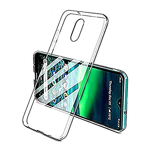 Image of COVERBLACK Transparent Back Cover for Nokia TA-1209 / Nokia 2.3 - Transparent