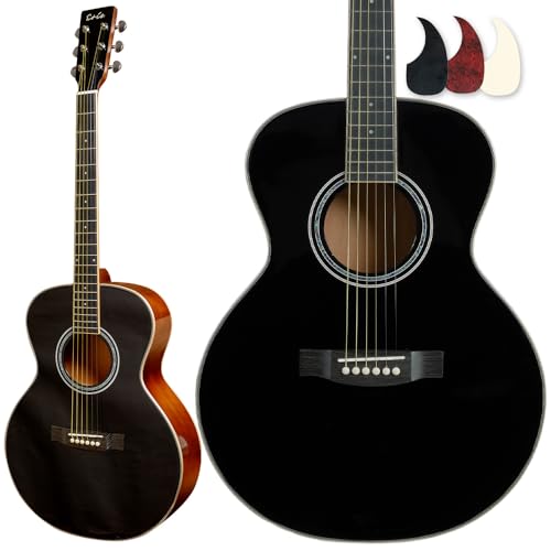 Eris. Aproa アコースティックギター 弾きやすい628mmスケール エリス アプロア (単品, グロス/ブラック)