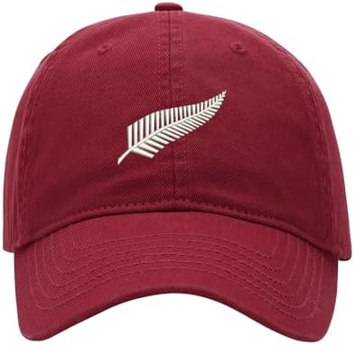 Baseball Cap Men New Zealand Silver Fern Embroidered Dad Hat image 5