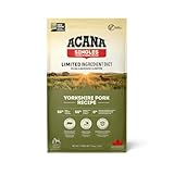 Le crocchette Acana rappresentano la dieta perfetta per i cani sensibili; maiale dello Yorkshire come unica fonte proteica di origine animale, allevato e cresciuto da persone di fiducia e consegnato alle nostre cucine fresco tutti i giorni
