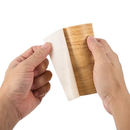 Image of PATIKIL Wood Grain Repair Tape 4.7 inch X15', Self Adhesive Realistic Textured Repair Tape Patch for Floor Door Table Cabinets Desk, Natural Oak