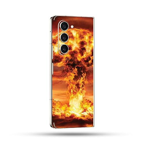 Image of MightySkins Skin Compatible with Samsung Galaxy Z Fold 5 Full Wrap - Fallout | Protective, Durable, and Unique Vinyl Decal wrap Cover | Easy to Apply, Remove, and Change Styles | Made in The USA
