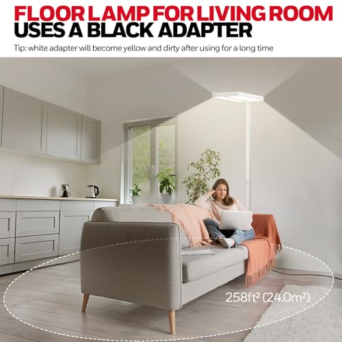 Image of Honeywell 02E Max Sunturalux LED Floor Lamp 16000LM for Home Office