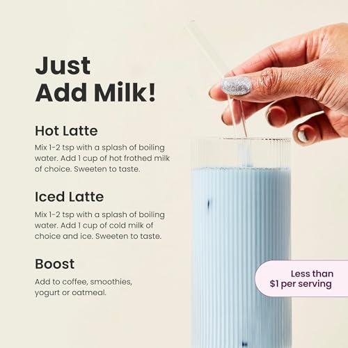 Té Matcha y Lavanda azul en polvo, pack de 50 porciones miniatura 6