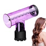 Hair Curling Wand, Long Hair Curling Barrels, Curler Waver, Curly Hairs Accessories & Diffuser for Natural Curly or Wavy Hairs